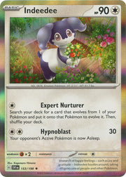 153/198 Indeedee Holo · Scarlet & Violet (SVI) by PokeMarsi on MYNTED