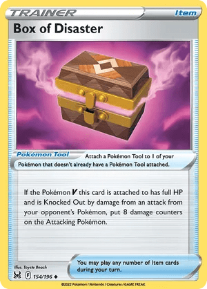 154/196 Box of Disaster - Lost Origin by Poké Zen DXB on MYNTED