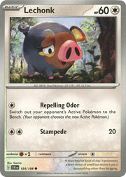 154/198 Lechonk Normal · Scarlet & Violet (SVI) by PokeMarsi on MYNTED
