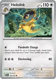 155/191 Heliolisk - Surging Sparks by Poké Zen DXB on MYNTED