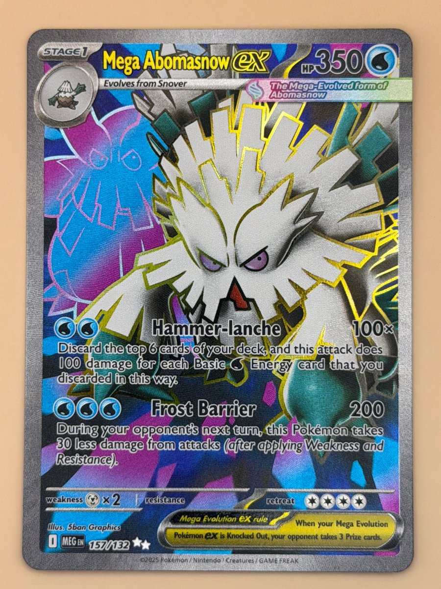 157/132 Mega Abomasnow ex - Mega Evolution by Poké Zen DXB on MYNTED