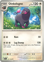 157/198 Oinkologne Reverse Holo · Scarlet & Violet (SVI) by PokeMarsi on MYNTED