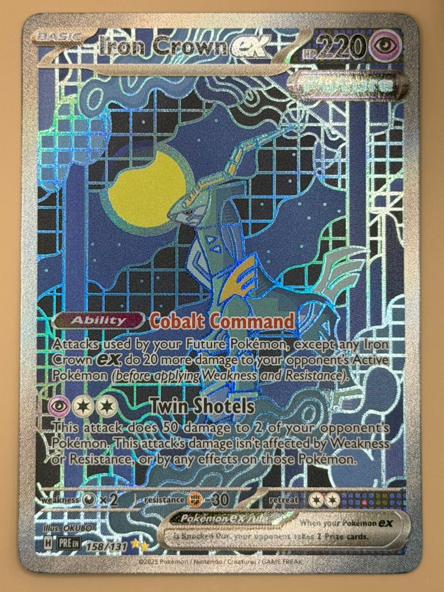 158/131 Iron Crown ex - Prismatic Evolutions by Poké Zen DXB on MYNTED