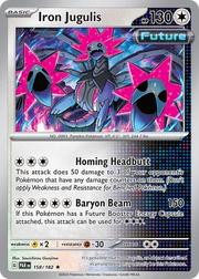 158/182 Iron Jugulis - Paradox Rift by Poké Zen DXB on MYNTED