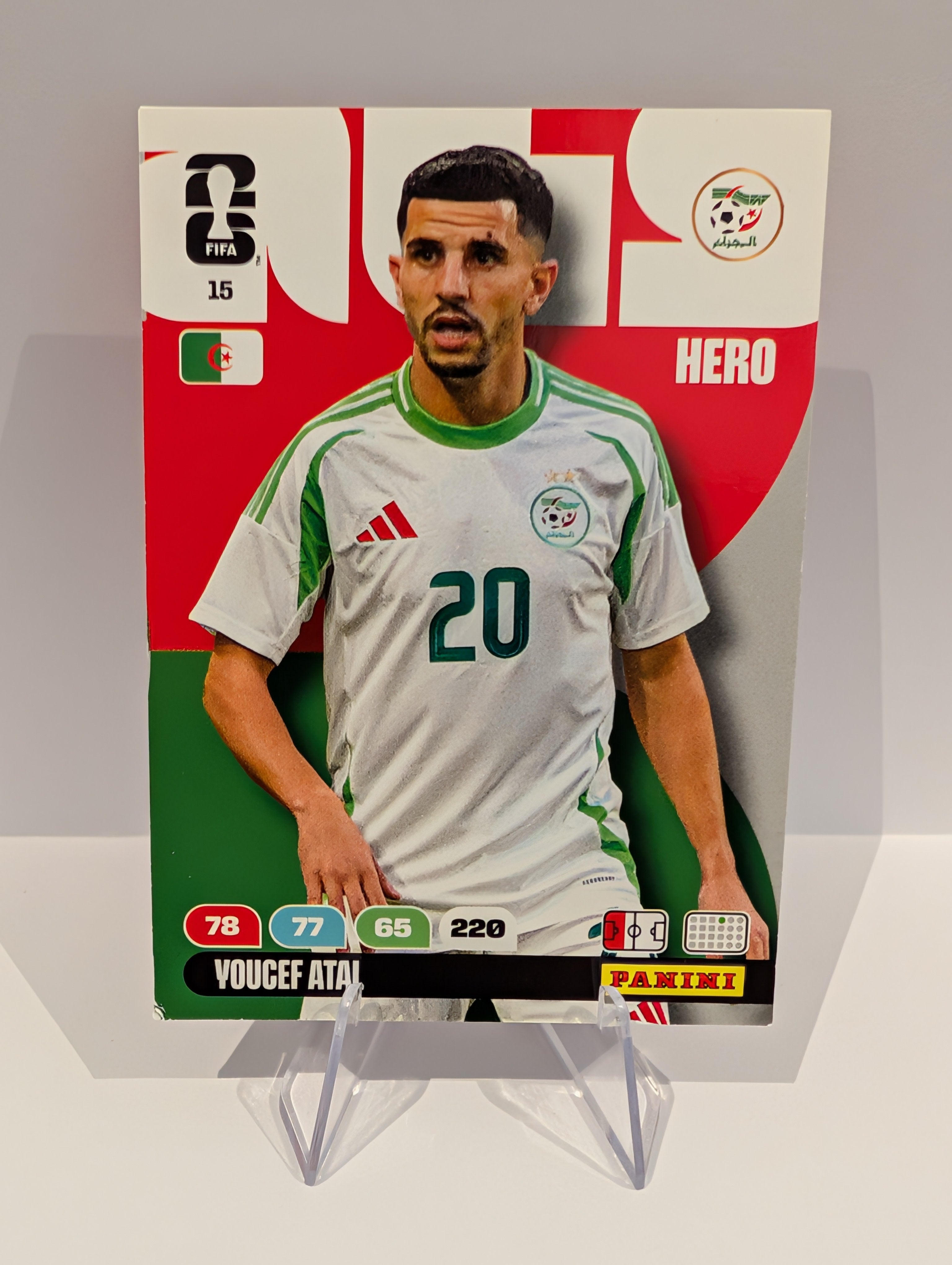 15 Youcef Atal - Algeria - Panini Adrenalyn XL World Cup 2026