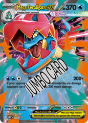 Mega Feraligatr ex (jUMBO CARD)