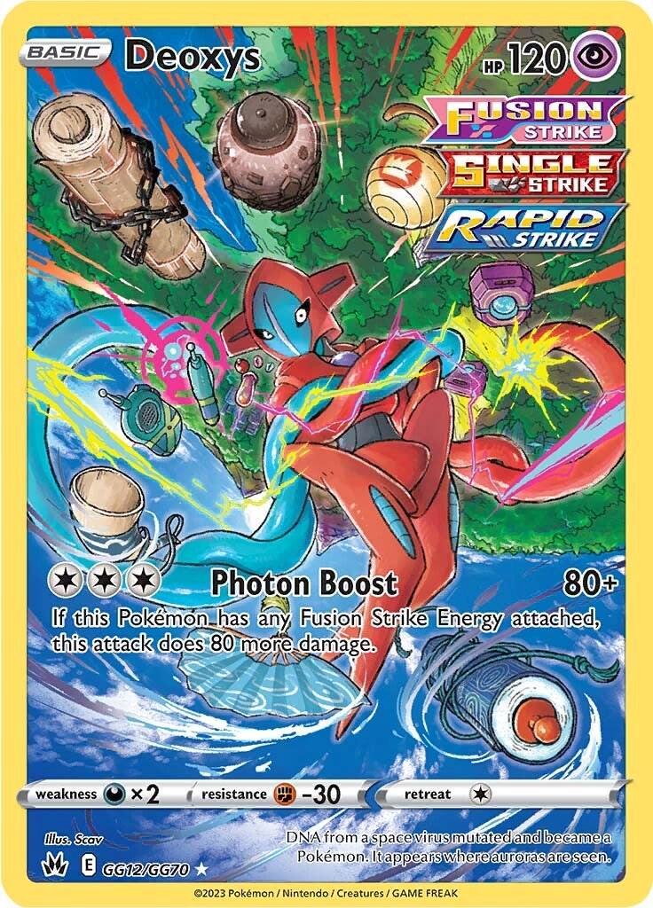 Deoxys #GG12 - Crown Zenith