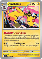 Ampharos [Holo] #29 Pokemon Chaos Rising