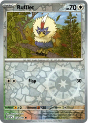 Rufflet [Reverse Holo] #152 Pokemon Surging Sparks