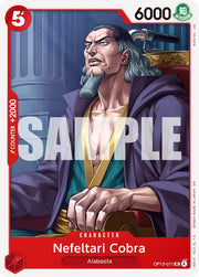 Nefeltari Cobra OP13-011 One Piece Carrying on His Will