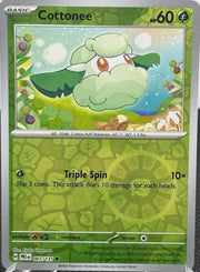 Cottonee [Reverse] #7 Pokemon Prismatic Evolutions