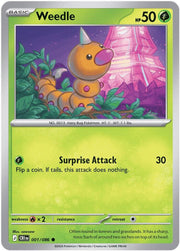 Weedle #1 Pokemon Chaos Rising