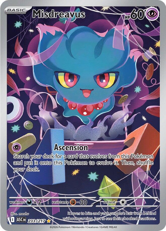 Misdreavus #233 Pokemon Ascended Heroes