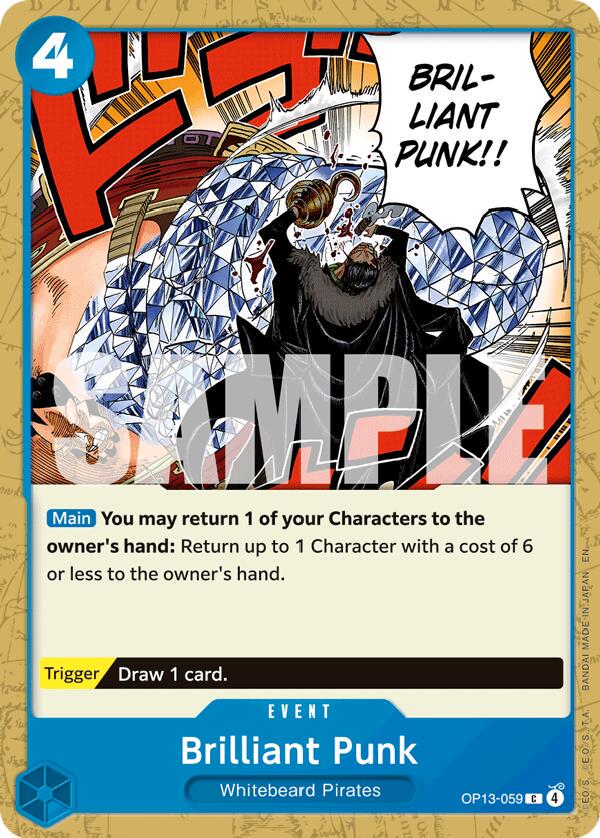 Brilliant Punk OP13-059 One Piece Carrying on His Will