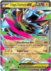 Mega Zeraora ex #27 Pokemon Pitch Black
