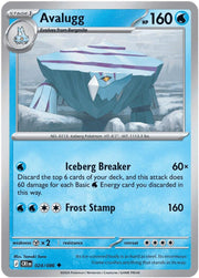 Avalugg #24 Pokemon Chaos Rising