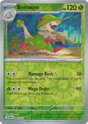 Breloom [Reverse Holo] #6 Pokemon Destined Rivals