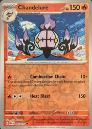 Chandelure [Reverse Holo] #38 Pokemon Obsidian Flames