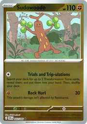 Sudowoodo [Reverse Holo] #43 Pokemon Chaos Rising