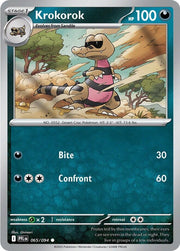 Krokorok #65 Pokemon Phantasmal Flames