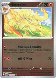 Ninetales [Reverse Holo] #9 Pokemon Chaos Rising