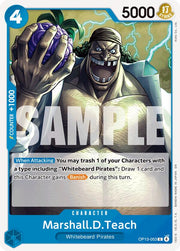 Marshall.D.Teach OP13-053 One Piece Carrying on His Will