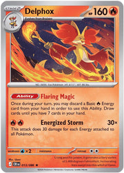 Delphox [Holo] #13 Pokemon Chaos Rising