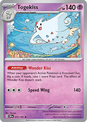 Togekiss #72 Pokemon Surging Sparks
