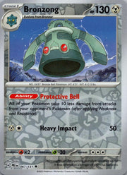 Bronzong [Reverse] #67 Pokemon Prismatic Evolutions