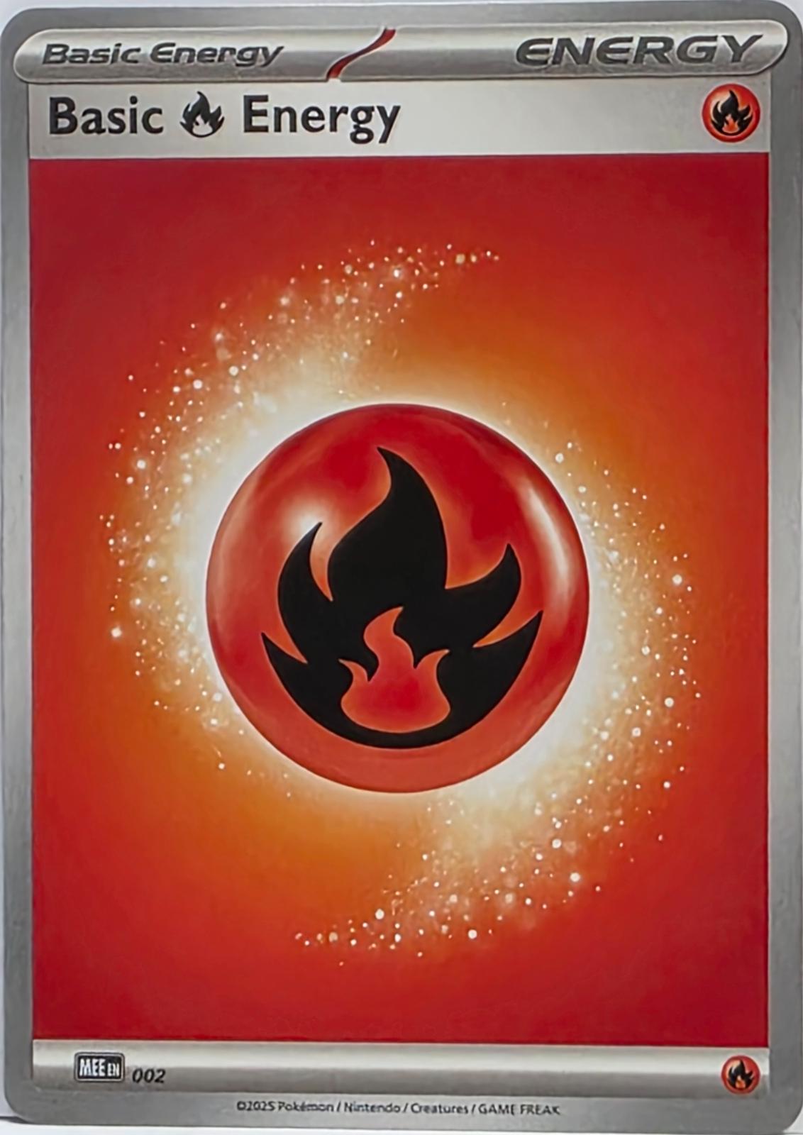 Basic Fire Energy #2 Pokemon Mega Evolution Energy
