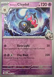 Steven's Claydol [Reverse Holo] #84 Pokemon Destined Rivals