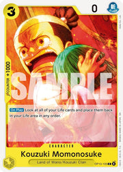Kouzuki Momonosuke OP13-105 One Piece Carrying on His Will