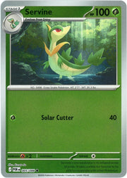 Servine [Reverse Holo] #5 Pokemon Perfect Order
