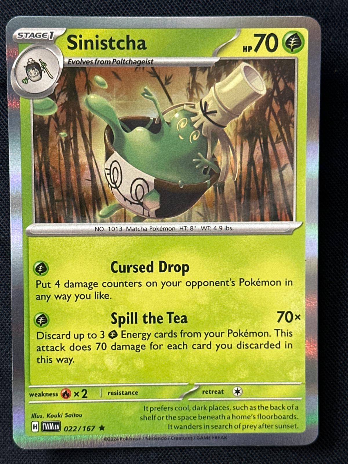 Sinistcha [Cosmos] #22 Pokemon Twilight Masquerade