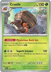 Crustle #12 Pokemon Destined Rivals HOLO