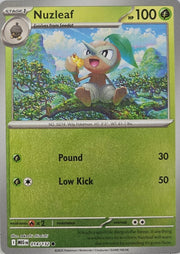 Nuzleaf [Reverse Holo] #14 Pokemon Mega Evolution