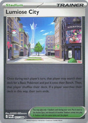 Lumiose City [Reverse Holo] #77 Pokemon Perfect Order