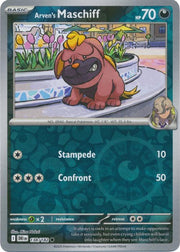 Arven's Maschiff [Reverse Holo] #138 Pokemon Destined Rivals