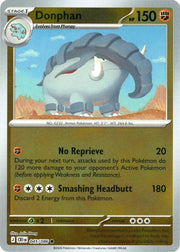 Donphan [Reverse Holo] #45 Pokemon Chaos Rising