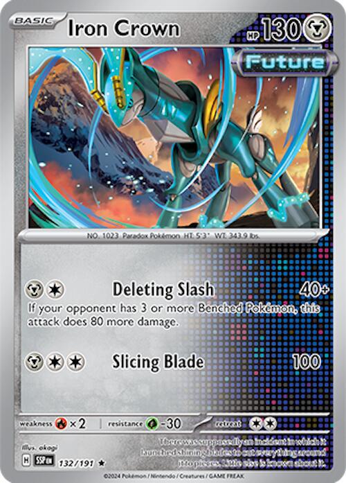 Iron Crown #132 Pokemon Surging Sparks