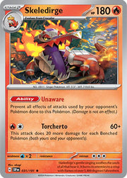 Skeledirge #31 Pokemon Surging Sparks HOLO