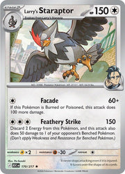 Larry's Staraptor #170 Pokemon Ascended Heroes HOLO