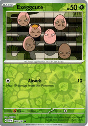 Exeggcute [Reverse Holo] #2 Pokemon Surging Sparks