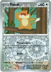 Patrat [Reverse] #72 Pokemon White Flare