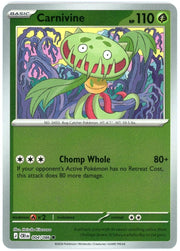 Carnivine [Reverse Holo] #4 Pokemon Chaos Rising