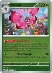 Vivillon [Reverse Holo] #9 Pokemon Perfect Order
