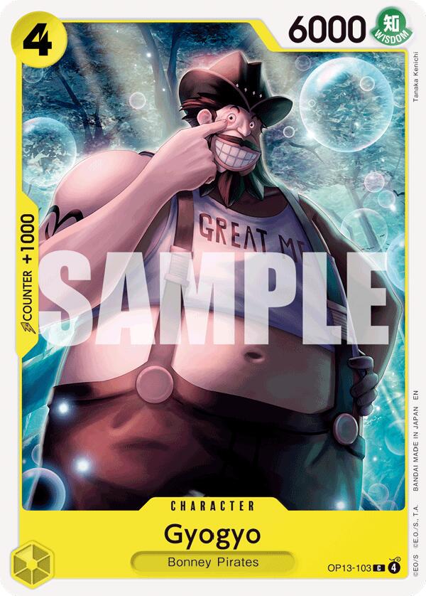 Gyogyo OP13-103 One Piece Carrying on His Will