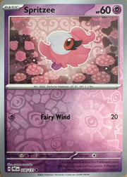 Spritzee [Reverse] #38 Pokemon Prismatic Evolutions