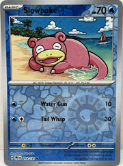 Slowpoke [Reverse] #18 Pokemon Prismatic Evolutions