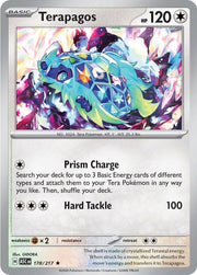 Terapagos #178 Pokemon Ascended Heroes HOLO